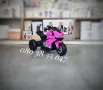 ТОП ЦЕНА!НОВО!Детски акумулаторен мотор с 3 гуми Nairobi PINK с 6V батерия,Bluetooth, снимка 1