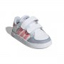 НАМАЛЕНИЕ!!!Бебешки спортни обувки ADIDAS BREAKNET Бяло/Розово №21, снимка 3