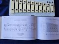ксилофон / нонатон - с нотен албум за деца, диапозон а-d2, от Сърбия, снимка 1