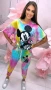 Mickey Mouse Дамски Спортен Комплект Тениска И Долнище🔝Дамски Спортен Екип Мики Маус Код A1345, снимка 4