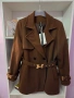 Разкошно кафяво палто, снимка 2