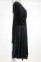 Черна елегантна рокля марка Bona Dea - L, снимка 4
