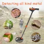 Метал детектор Високочувствителна водоустойчива търсеща бобина Регулируема дължина с 2 режима На отк, снимка 1