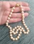 Два различни броя / Винтидж / Колие / Огърлица от натурални перли със златиста закопчалка, снимка 5