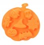7 големи Хелоуин Halloween тиква череп паяжина прилеп дух силиконов молд форма шоколад гипс сапун, снимка 2