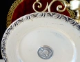 Посребрена чиния от месинг,плакет,тенис на маса. , снимка 2