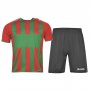Разпродажба! Оригинален футболен комплект Patrick Red/Green/Black L, снимка 1 - Спортни дрехи, екипи - 31952182