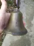 Стар бронзов звънец/камбана, снимка 4