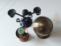 Продавам стар свещник от ковано желязо и пепелник със свещник, снимка 4