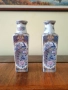 Чифт японски керамични вази, снимка 1