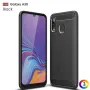 Samsung Galaxy A30/A20 Удароустойчив Carbon Fiber Калъф и Протектор, снимка 1