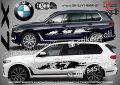 BMW X4 стикери надписи лепенки фолио SK-SJV1-BMW-X4, снимка 7