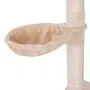 PawHut Дърво за котки с регулируема височина и височина за таван, снимка 3