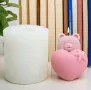 3D Мече с голямо сърце и звездичка силиконов молд форма фондан шоколад смола гипс свещ декор, снимка 1
