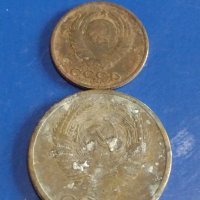 Лот монети 6 броя копейки СССР различни години и номинали за КОЛЕКЦИОНЕРИ 39386, снимка 3 - Нумизматика и бонистика - 44174116