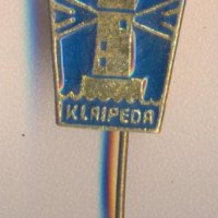 Значка СССР KLAIPEDA, снимка 1 - Други ценни предмети - 29344331