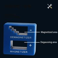Изчерпано! Инструмент за магнетизиране и демагнетизиране на отвертки и инструмент, снимка 5 - Други инструменти - 42665056
