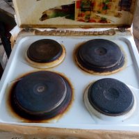 Продавам готварска печка с дефект за ремонт или части , снимка 2 - Печки, фурни - 30642002