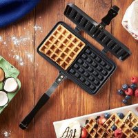 Кухненски Тиган за гофрети с незалепващо покритие Waffle Mold, снимка 2 - Съдове за готвене - 34225791