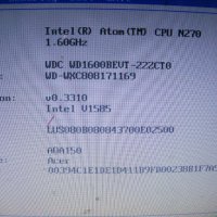 Работещ Acer Aspire One ZG5 за части , снимка 3 - Части за лаптопи - 44472052