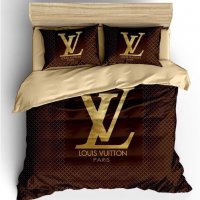 Луксозен Спален Комплект Louis Vuitton код 17, снимка 1 - Спално бельо - 31082206