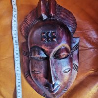 Африканска маска Бауле, снимка 5 - Антикварни и старинни предмети - 39958948