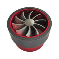 Турбо вентилатор за въздуховод, червен, снимка 1 - Аксесоари и консумативи - 33702823