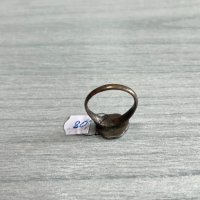Автентиен възрожденски пръстен. №3803, снимка 5 - Антикварни и старинни предмети - 40390102
