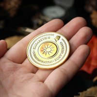Тотална разпродажба - 50% Сувенирна монета "Любов", снимка 2 - Романтични подаръци - 35496364
