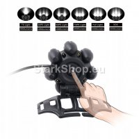 Челник фенер с ZOOM – 8LED, снимка 2 - Други спортове - 30500295