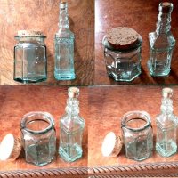 старо стъкло бутилка - буркан, снимка 4 - Антикварни и старинни предмети - 30255658