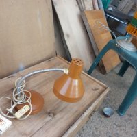 Стара метална лампа  НРБ, снимка 4 - Антикварни и старинни предмети - 42689528
