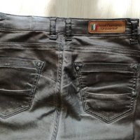 НОВ дамски панталон тип дънки,ЕМ размер, снимка 5 - Дънки - 30383516