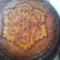 Дървена бъкличка, манерка, бардуче, снимка 6 - Антикварни и старинни предмети - 31502058