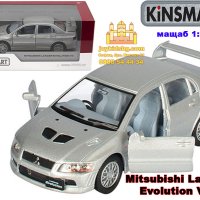 Mitsubishi Lancer Evolution VII мащабен модел 1:36 KiNSMART, снимка 1 - Коли, камиони, мотори, писти - 42482547