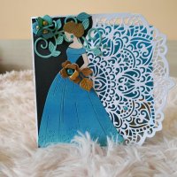  Картичка за бал, моминско парти, сватба, рожден ден, , снимка 1 - Подаръци за жени - 25380091