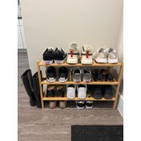 4065 Дървен стилаж за обувки с 3 рафта, снимка 6 - Други стоки за дома - 42144973