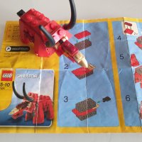  Lego Creator Bagged Set #7604 Triceratops Dinosaur , снимка 1 - Конструктори - 39635325