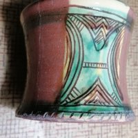 античен глазиран керамичен съд с дефект, снимка 4 - Антикварни и старинни предмети - 38393120