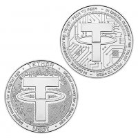 Tether coin ( USDT ) - Silver, снимка 2 - Нумизматика и бонистика - 38573590