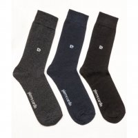 Pierre Cardin 39-42,43-46 черни,сини,сиви памучни мъжки чорапи над глезени памучен чорап Пиер Карден, снимка 2 - Мъжки чорапи - 27459222