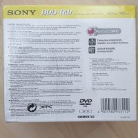 SONY DVD-RW 4.7GB, 120min,1-2x презаписваеми, снимка 3 - DVD филми - 34872762