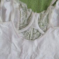  Бяло дамско боди с презрамки, ново, размер S, снимка 8 - Корсети, бюстиета, топове - 31195859