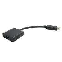 Преходник от DP M към HDMI F Digital One SP01204 Адаптер DP Version 1.2 to HDMI F, снимка 1 - Кабели и адаптери - 31335247
