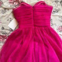 Розова парти рокля , снимка 4 - Рокли - 40564561