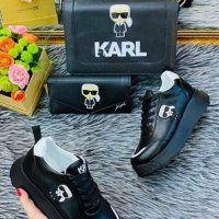 Комплект обувки и чанта Karl Lagerfeld , снимка 1 - Маратонки - 37131506