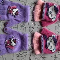 Детски ръкавички и нови чорапогащи, снимка 1 - Шапки, шалове и ръкавици - 34437089