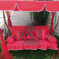 Изработка на сенници за градински люлки в различни цветови и размери., снимка 2 - Градински мебели, декорация  - 44650378