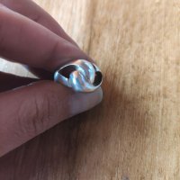 Сребърен пръстен (66), снимка 3 - Пръстени - 38500752