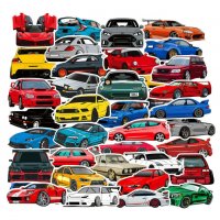 Стикери на японски, американски, немски, италиански автомобили, снимка 1 - Аксесоари и консумативи - 30888497